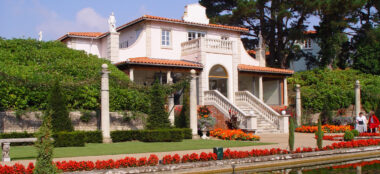 Exterior Of Italian Villa Poole Wedding Venue In Dorset On The Gay Wedding Guide For Gay Dorset 380X174