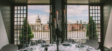 Shakespeares Globe London Wedding Venue Theatre Wedding Se1 View Of St Pauls Cathedral Gaywedding 380X174