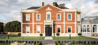 Front View Of Hilton Chester Country House Wedding Venue Cheshire Gay Wedding Guide 1 380X174