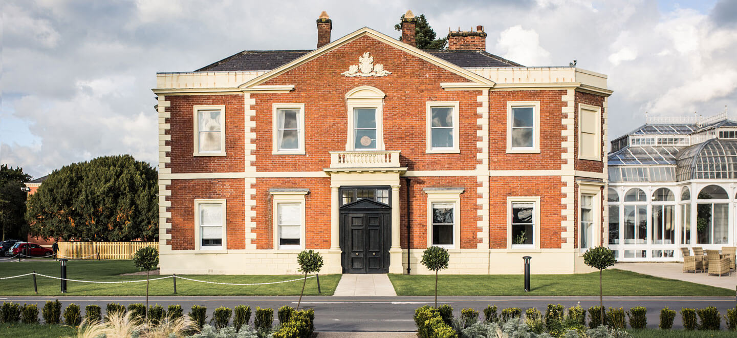 Front View Of Hilton Chester Country House Wedding Venue Cheshire Gay Wedding Guide 1