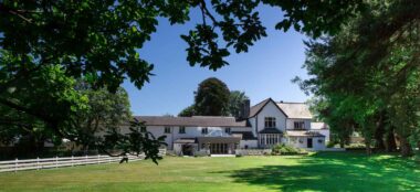 External View Of Llechwen Hall Hotel And Garden A Country House Wedding Venue Glamorgan Gay Wedding Guide 1 380X174