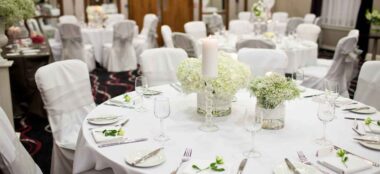 Table Layout 2 At Mercure Nottingham Wedding Venue Gay Wedding Guide 1 380X174