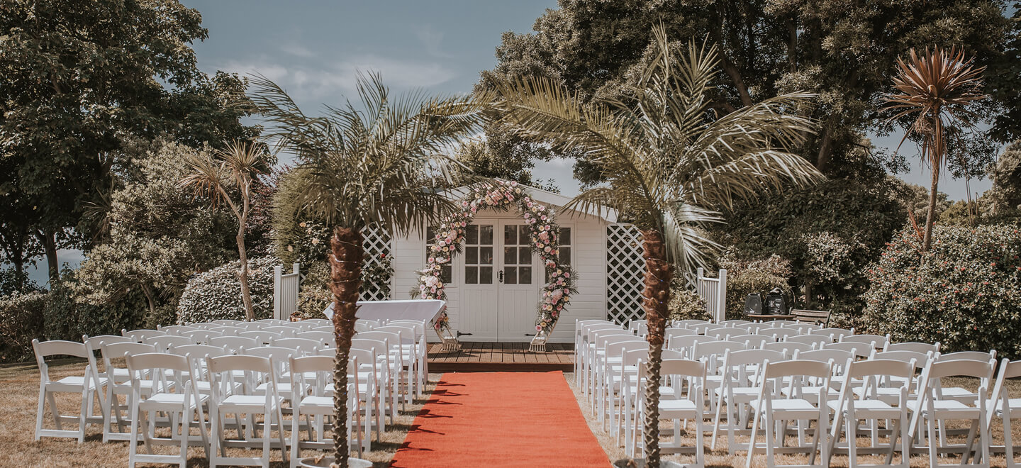 Outdoor Wedding Ceremony Bournemouth Hotel Miramar Gay Wedding Venue Guide