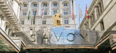 Exterior Of Savoy Grill Wedding Gordon Ramsay Wedding Via Gay Wedding Guide 1 380X174