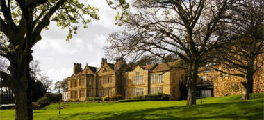 External View Of Hollins Hall Country House Wedding Venue Bradford Gay Wedding Guide 380X174