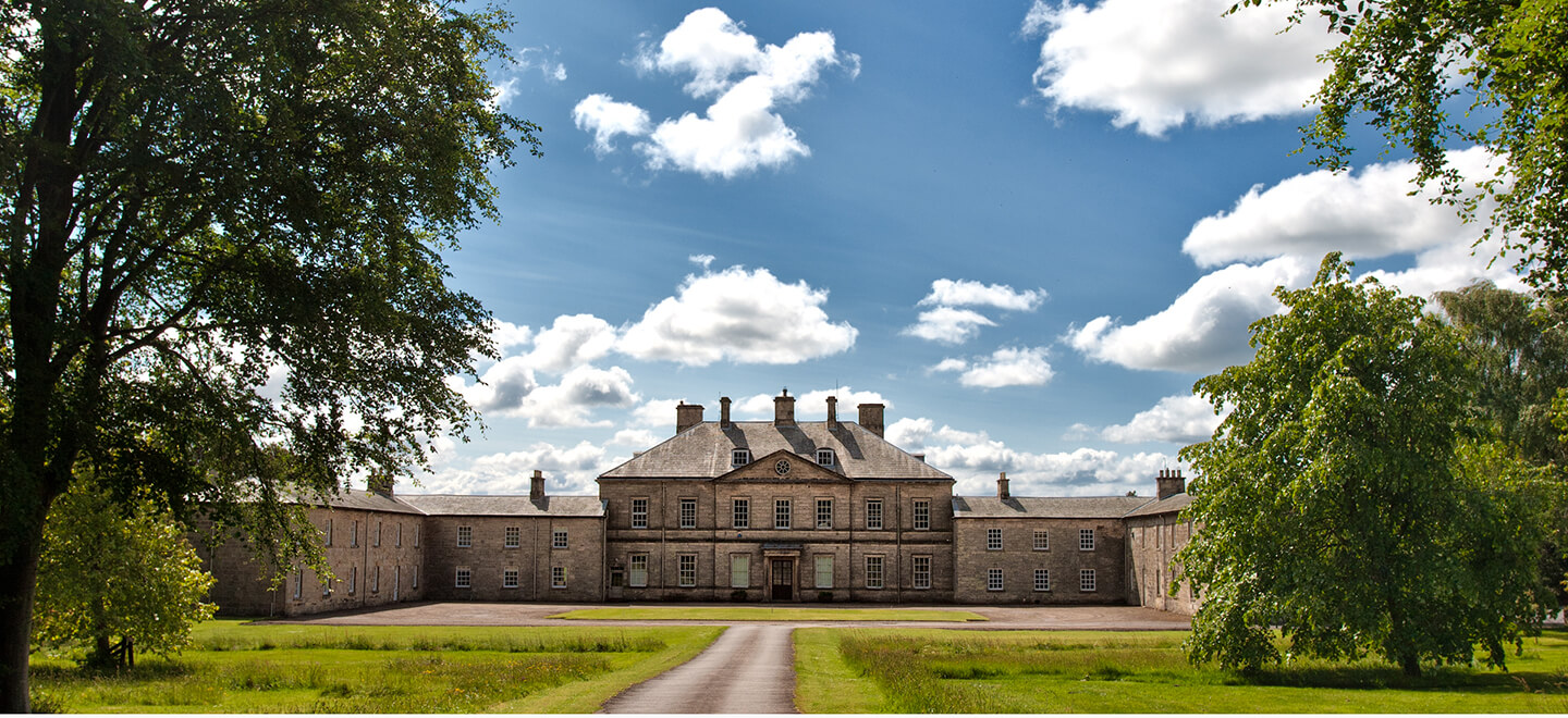 External View Of Northumberland Wedding Venue Capheaton Hall Country House Wedding Venue Newcastle Gay Wedding 1