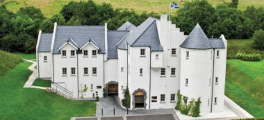 Glenskirlie House Castle Wedding Venue In Scotland Gay Wedding Guide 380X174