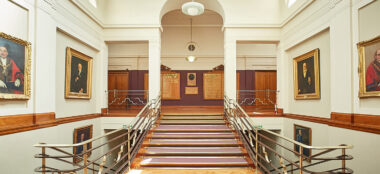 Town Hall Council Chamber At Stoke Newington Town Hall Art Deco Wedding Venue London Via Gay Wedding Guide 380X174