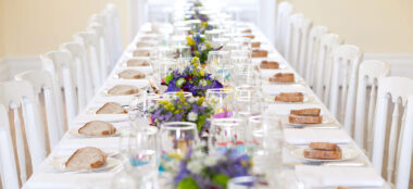 Wedding Breakfast In Drawing Room Reception Style At Clissold House Stoke Newington Wedding Venue N16 Via The Gay Wedding Guide 380X174