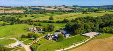 Upcote Barns Arial View In Cotswolds Via Gay Wedding Guide By Rob Tarren 380X174