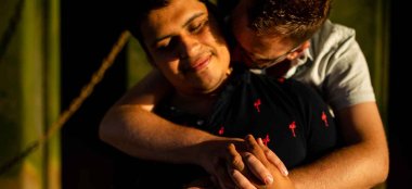 10 Gay Engagement Shoot Two Men Embrace Image By Next Chapter Photography London Wedding Photographer Sydney Via Gay Wedding Guide 6 380X174