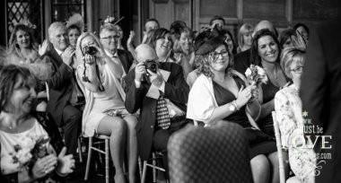 11 Guests At Ceremony Taking Photos Image By It Must Be Love Weddings Photographer Hampshire Via Real Gay Wedding On The Gay Wedding Guide 3 5 380X204