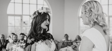 11 Whispering Gallery Worthing Lesbian Wedding Ceremony 9 380X175