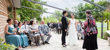 11 Lesbian Brides Saw Vows At Lesbian Wedding Image By Newcastle Wedding Photographer Erica Tanith Photography Via Gay Wedding Guide 6 380X174