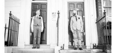 1440 Colin And John Same Sex Wedding Day Doors Copyrightjennifer Langridge 4 2 380X174