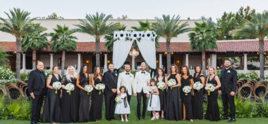 1440 Matt And Nick Gay Barbie Wedding Groupo Shot Image By Leland Gebhardt Photography Via Gay Wedding Guide 2 380X177