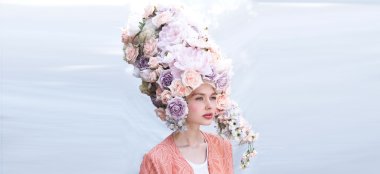 1440 Harriet Parry Powdered Wig 6 380X174