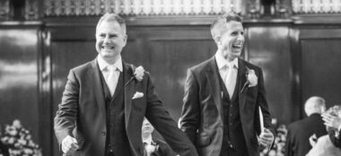 1440 Real Gay Weddings Of Gareth And Paul At Merchant Taylors Hall London Image By Emir Hasham Via The Gay Wedding Guide 3 380X174