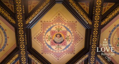 18 Ceiling Detail At Neil And Rumens Wedding Image By It Must Be Love Weddings Photographer Hampshire Via Real Gay Wedding On The Gay Wedding Guide 3 5 380X204