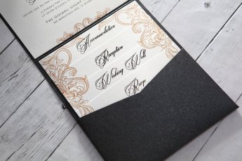 1920S Wedding Stationery By Adorn Invitations For Chris And Bens Gay Wedding Gatsby Themed Gay Wedding Guide 3 5 345X230