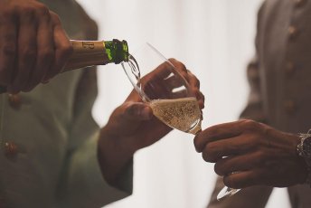 3 Champagne At Jai And Milan Gay Wedding Banqueting House Palace Gay Wedding Guide 1 5 344X230