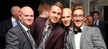 3 Kennedy Real Gay Wedding Southampton Mercure Southampton Via The Gay Wedding Guide 3 5 380X174