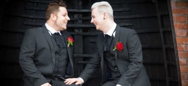 4 Gay Grooms Gay Wedding Photography Brighton Copyright Shotgun Weddings Via The Gay Wedding Guide 6 380X174