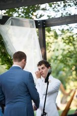 7 Vows At Alex And Havens Gay Wedding Long Island Gay Wedding Guide Image By Caroline Rochetta 1 5 153X230