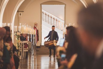 8 Drummer At Jai And Milan Gay Wedding Banqueting House Palace Gay Wedding Guide 1 5 344X230