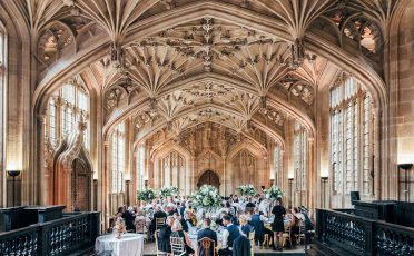 Aaron And Phils Reception Dinner At The Bodelian Oxford Images Copyright Stu Heppell Via The Gay Wedding Guide 3 5 372X230