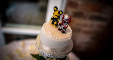 Action Figure Cake Toppers Image Shot A Manchester Gay Wedding By James Tracey Photography A Gay Wedding Photographer In Manchester Via The Gay Wedding Guide 3 5 380X204