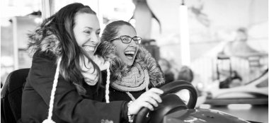 Ale And Eva Funfair Engagement Shoot Dodgems Copyright Paola De Paola Photography 3 4 380X174