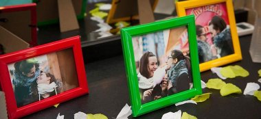 Ale And Eva Real Lesbian Wedding Photo Frames Image Copyright Paola De Paola Photography Via The Gay Wedding Guide 3 5 380X174