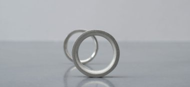 Alice Made This White Gold Platinnum And Palladium Wedding Rings For Same Sex Couples Via The Gay Wedding Guide 6 380X174