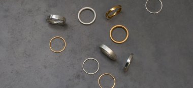 Alice Made This Minimal Wedding Rings Same Sex Couples Via The Gay Wedding Guide 6 380X174