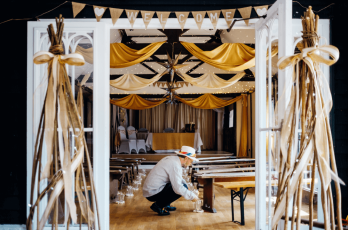 Anna Steph Wedding Arch Lesbian Wedding Ideas Image By Marianne Chua Ltd Via The Gay Wedding Guide 2 5 348X230