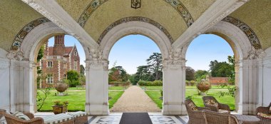 Arches View From Of North Mymms Park Wedding Venue Hertfordshire Gay Wedding Guide 9 380X174