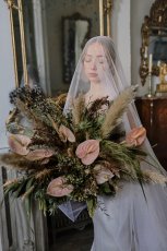 Ballerina Holds Flowers At Swan Lake Wedding Shoot Styled Via Gay Wedding Guide 8 153X230