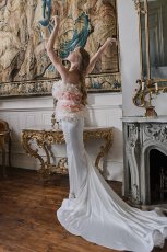 Ballerina Hposes Wearing White Feather In White Dress At Swan Lake Wedding Shoot Styled Via Gay Wedding Guide 8 153X230