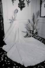 Ballerina Hwears Crown And Feathered White Dress At Swan Lake Wedding Shoot Styled Via Gay Wedding Guide 8 153X230