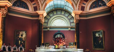 Bar At The National Gallery Wedding Venue Central London Gay Wedding Guide 9 380X174