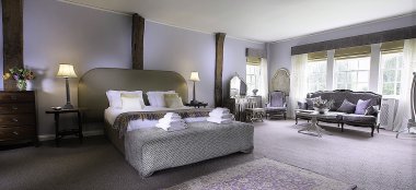 Bedroom 2 At Brinsop Court Wedding Venue Hereford Gay Wedding Guide 9 380X174