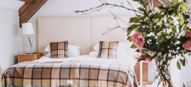Bedroom At Outdoor Wedding Devon Country House Wedding Venue Dartington Hall Via Gay Wedding Guide 9 380X174