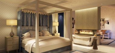 Bedroom At Sopwell House Wedding Venue Hertfordshire Gay Wedding Guide 9 380X174
