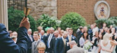 Bell Rings At Saddlers Hall City Wedding Venue London Gay Wedding Guide 9 380X174