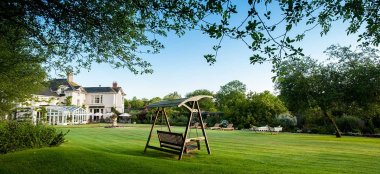 Bench Swing At Summer Lodge Award Winning Wedding Venue Dorset Gay Wedding Guide 9 380X174