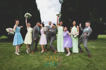 Best Men And Women At Scott And Guys Gay Wedding Image Copyright Hannah Hall Photography Via The Gay Wedding Guide 3 5 345X229