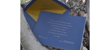 Birley Wedding Invitation Gay Wedding Stationery Pemberley Fox Stationers Via The Gay Wedding Guide 6 380X174