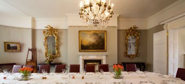 Boardrooom Dinner Layout At Unique Wedding Venue Art Gallery The National Gallery Of Ireland Via The Gay Wedding Guide 9 380X174