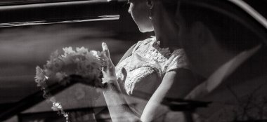 Bride In Wedding Car By Gay And Lesbian Wedding Photograhper Andrew Duncan Photography Via Gay Wedding Guide 6 380X174